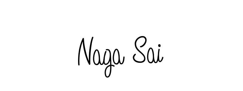 Also we have Naga Sai name is the best signature style. Create professional handwritten signature collection using Angelique-Rose-font-FFP autograph style. Naga Sai signature style 5 images and pictures png