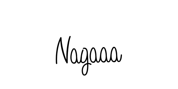 How to make Nagaaa signature? Angelique-Rose-font-FFP is a professional autograph style. Create handwritten signature for Nagaaa name. Nagaaa signature style 5 images and pictures png