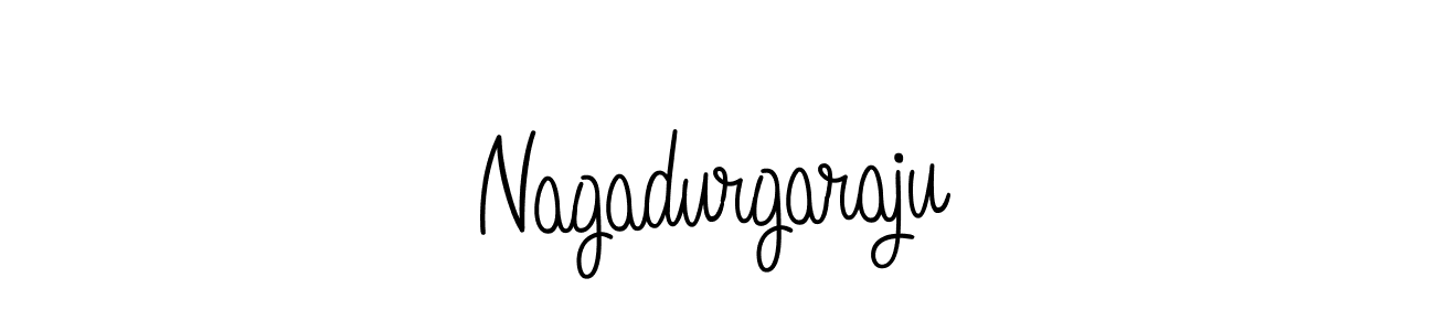 Design your own signature with our free online signature maker. With this signature software, you can create a handwritten (Angelique-Rose-font-FFP) signature for name Nagadurgaraju. Nagadurgaraju signature style 5 images and pictures png