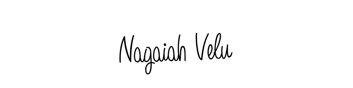 Create a beautiful signature design for name Nagaiah Velu. With this signature (Angelique-Rose-font-FFP) fonts, you can make a handwritten signature for free. Nagaiah Velu signature style 5 images and pictures png