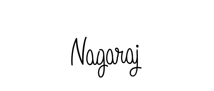 How to make Nagaraj name signature. Use Angelique-Rose-font-FFP style for creating short signs online. This is the latest handwritten sign. Nagaraj signature style 5 images and pictures png