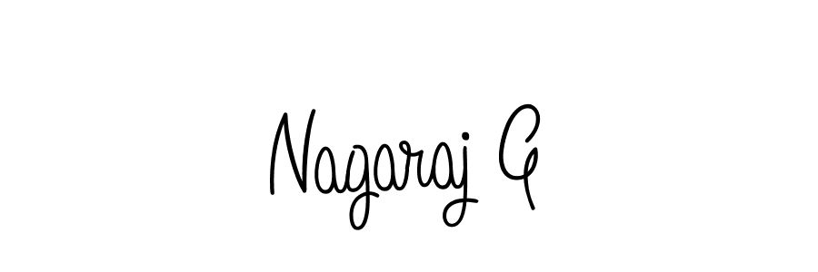 How to make Nagaraj G signature? Angelique-Rose-font-FFP is a professional autograph style. Create handwritten signature for Nagaraj G name. Nagaraj G signature style 5 images and pictures png
