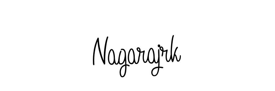 Design your own signature with our free online signature maker. With this signature software, you can create a handwritten (Angelique-Rose-font-FFP) signature for name Nagarajrk. Nagarajrk signature style 5 images and pictures png