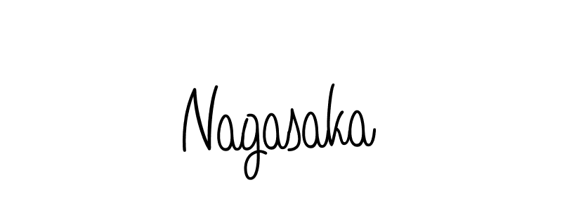 The best way (Angelique-Rose-font-FFP) to make a short signature is to pick only two or three words in your name. The name Nagasaka include a total of six letters. For converting this name. Nagasaka signature style 5 images and pictures png