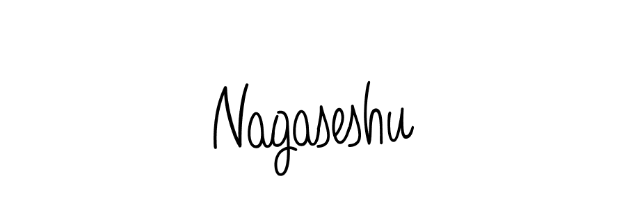 You should practise on your own different ways (Angelique-Rose-font-FFP) to write your name (Nagaseshu) in signature. don't let someone else do it for you. Nagaseshu signature style 5 images and pictures png