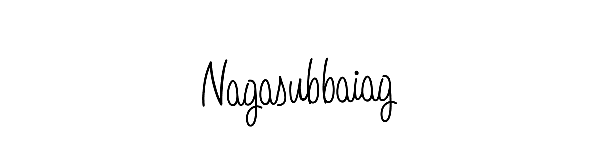 You can use this online signature creator to create a handwritten signature for the name Nagasubbaiag. This is the best online autograph maker. Nagasubbaiag signature style 5 images and pictures png