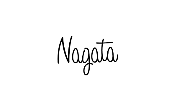 Create a beautiful signature design for name Nagata. With this signature (Angelique-Rose-font-FFP) fonts, you can make a handwritten signature for free. Nagata signature style 5 images and pictures png