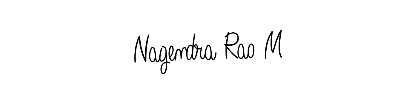 Once you've used our free online signature maker to create your best signature Angelique-Rose-font-FFP style, it's time to enjoy all of the benefits that Nagendra Rao M name signing documents. Nagendra Rao M signature style 5 images and pictures png