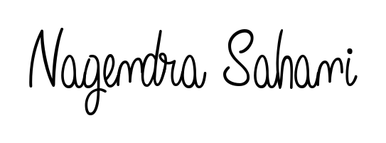 Download transparent PNG signature for name Nagendra Sahani styled with Angelique-Rose-font-FFP font. Ready to paste directly into PDF and Word agreements. Nagendra Sahani signature style 5 images and pictures png