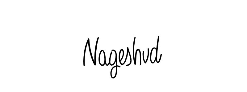 Best and Professional Signature Style for Nageshvd. Angelique-Rose-font-FFP Best Signature Style Collection. Nageshvd signature style 5 images and pictures png