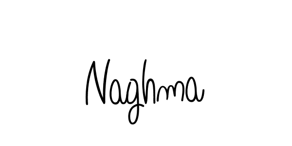 Create a beautiful signature design for name Naghma. With this signature (Angelique-Rose-font-FFP) fonts, you can make a handwritten signature for free. Naghma signature style 5 images and pictures png
