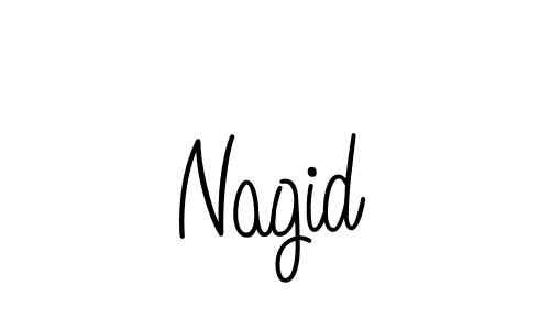 if you are searching for the best signature style for your name Nagid. so please give up your signature search. here we have designed multiple signature styles  using Angelique-Rose-font-FFP. Nagid signature style 5 images and pictures png