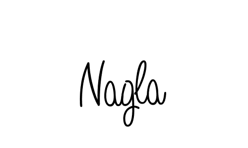 Make a beautiful signature design for name Nagla. Use this online signature maker to create a handwritten signature for free. Nagla signature style 5 images and pictures png