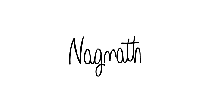 Make a beautiful signature design for name Nagnath. With this signature (Angelique-Rose-font-FFP) style, you can create a handwritten signature for free. Nagnath signature style 5 images and pictures png