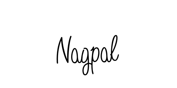 The best way (Angelique-Rose-font-FFP) to make a short signature is to pick only two or three words in your name. The name Nagpal include a total of six letters. For converting this name. Nagpal signature style 5 images and pictures png