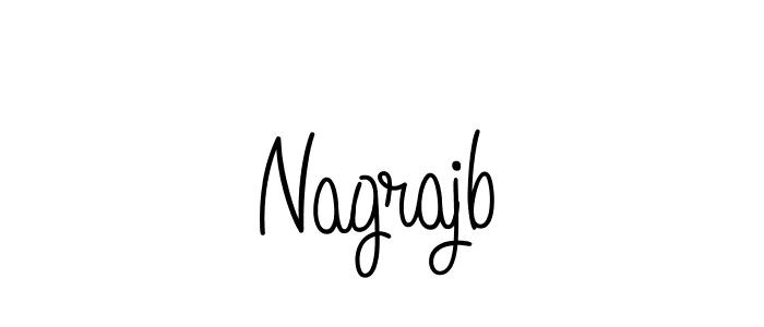 How to make Nagrajb signature? Angelique-Rose-font-FFP is a professional autograph style. Create handwritten signature for Nagrajb name. Nagrajb signature style 5 images and pictures png