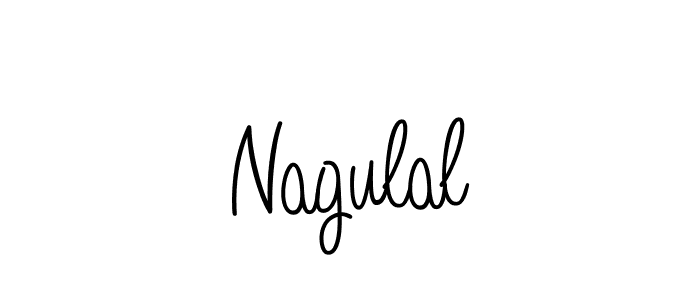 How to make Nagulal name signature. Use Angelique-Rose-font-FFP style for creating short signs online. This is the latest handwritten sign. Nagulal signature style 5 images and pictures png