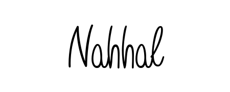 A classic penmanship look for Nahhal. The Angelique-Rose-font-FFP font brings timeless elegance and confidence to every signed document. Nahhal signature style 5 images and pictures png