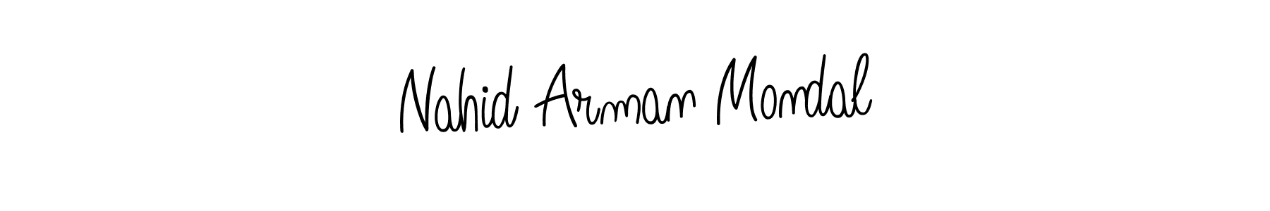 Also You can easily find your signature by using the search form. We will create Nahid Arman Mondal name handwritten signature images for you free of cost using Angelique-Rose-font-FFP sign style. Nahid Arman Mondal signature style 5 images and pictures png
