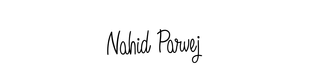 Once you've used our free online signature maker to create your best signature Angelique-Rose-font-FFP style, it's time to enjoy all of the benefits that Nahid Parvej name signing documents. Nahid Parvej signature style 5 images and pictures png