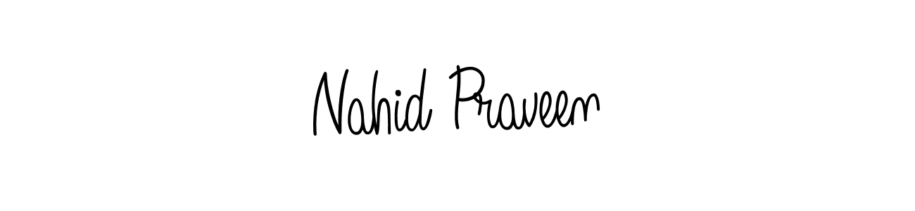 if you are searching for the best signature style for your name Nahid Praveen. so please give up your signature search. here we have designed multiple signature styles  using Angelique-Rose-font-FFP. Nahid Praveen signature style 5 images and pictures png