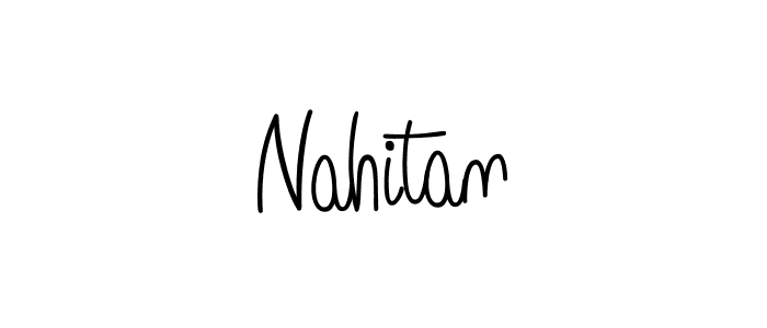 Once you've used our free online signature maker to create your best signature Angelique-Rose-font-FFP style, it's time to enjoy all of the benefits that Nahitan name signing documents. Nahitan signature style 5 images and pictures png