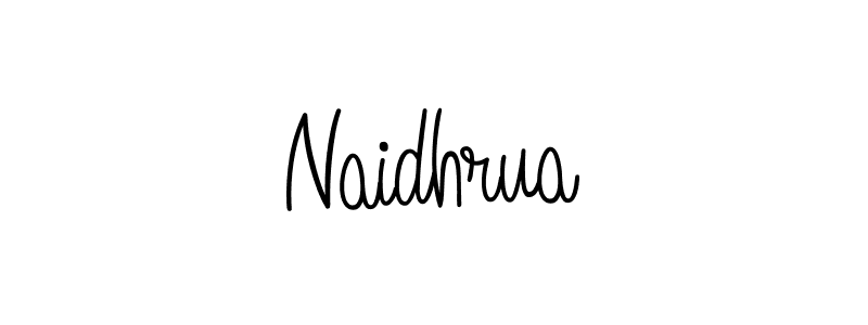 The best way (Angelique-Rose-font-FFP) to make a short signature is to pick only two or three words in your name. The name Naidhrua include a total of six letters. For converting this name. Naidhrua signature style 5 images and pictures png