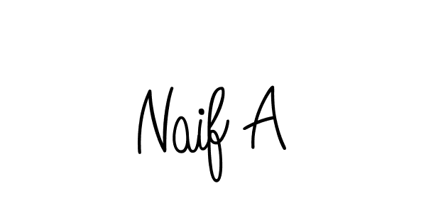 Best and Professional Signature Style for Naif A. Angelique-Rose-font-FFP Best Signature Style Collection. Naif A signature style 5 images and pictures png