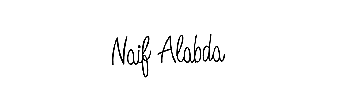 How to Draw Naif Alabda signature style? Angelique-Rose-font-FFP is a latest design signature styles for name Naif Alabda. Naif Alabda signature style 5 images and pictures png
