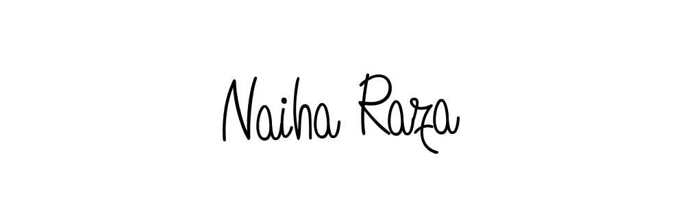 This is the best signature style for the Naiha Raza name. Also you like these signature font (Angelique-Rose-font-FFP). Mix name signature. Naiha Raza signature style 5 images and pictures png