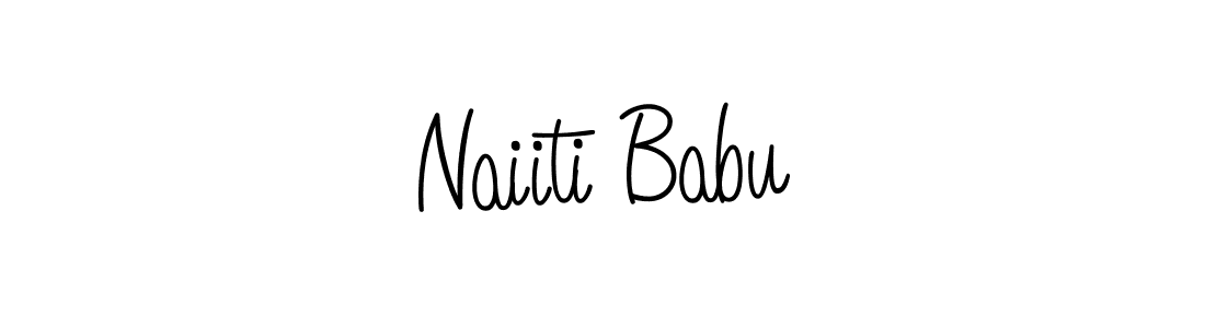 You can use this online signature creator to create a handwritten signature for the name Naiiti Babu. This is the best online autograph maker. Naiiti Babu signature style 5 images and pictures png