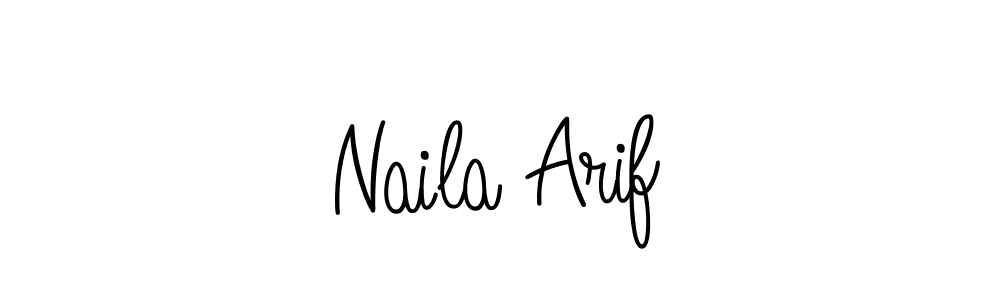 Make a short Naila Arif signature style. Manage your documents anywhere anytime using Angelique-Rose-font-FFP. Create and add eSignatures, submit forms, share and send files easily. Naila Arif signature style 5 images and pictures png