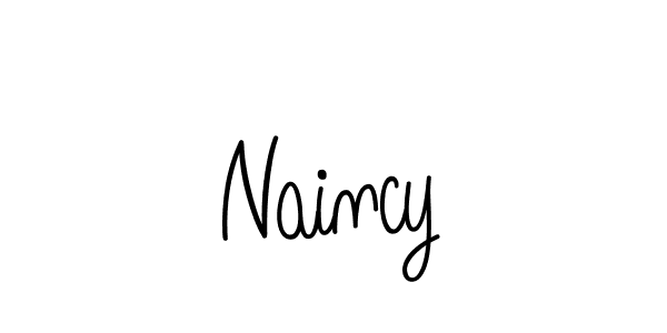 Also You can easily find your signature by using the search form. We will create Naincy name handwritten signature images for you free of cost using Angelique-Rose-font-FFP sign style. Naincy signature style 5 images and pictures png