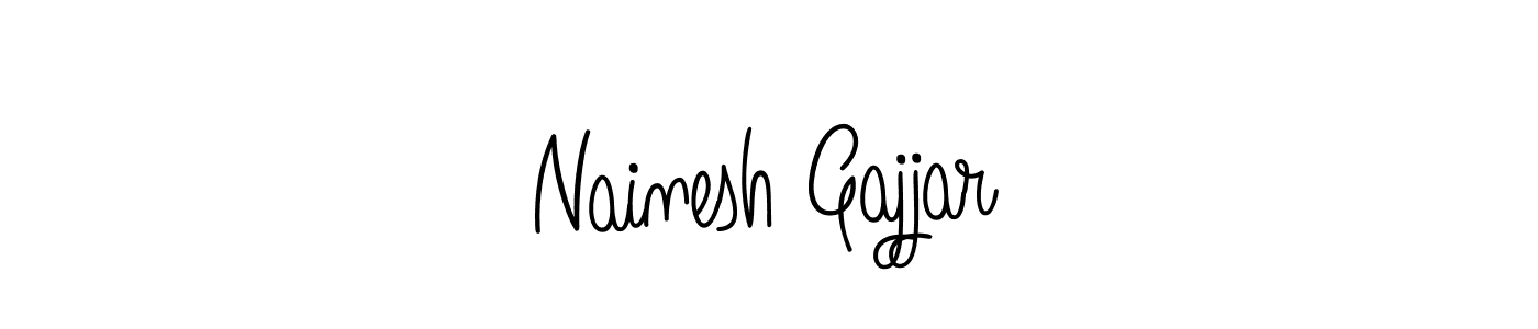 Best and Professional Signature Style for Nainesh Gajjar. Angelique-Rose-font-FFP Best Signature Style Collection. Nainesh Gajjar signature style 5 images and pictures png