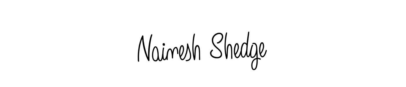 Best and Professional Signature Style for Nainesh Shedge. Angelique-Rose-font-FFP Best Signature Style Collection. Nainesh Shedge signature style 5 images and pictures png