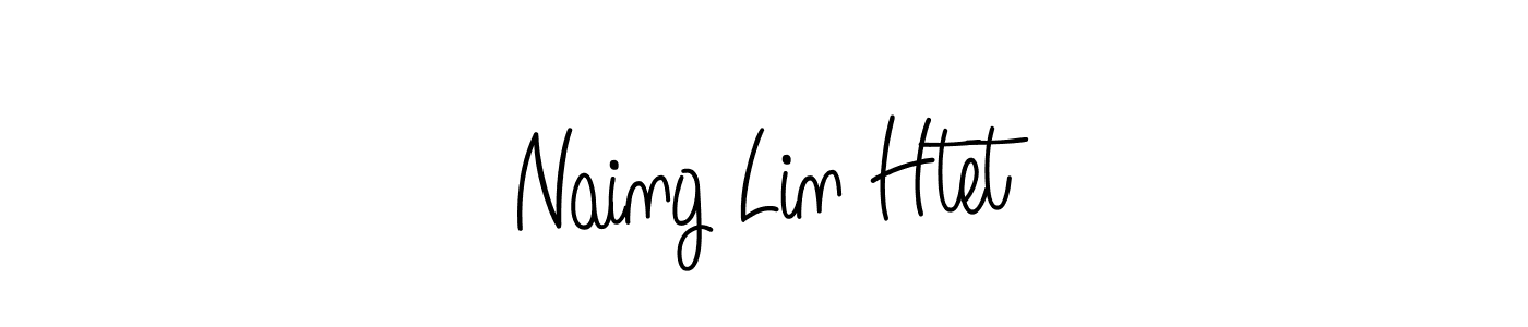 Design your own signature with our free online signature maker. With this signature software, you can create a handwritten (Angelique-Rose-font-FFP) signature for name Naing Lin Htet. Naing Lin Htet signature style 5 images and pictures png