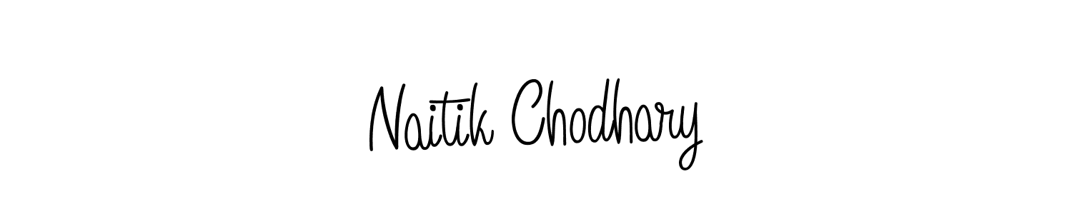 Similarly Angelique-Rose-font-FFP is the best handwritten signature design. Signature creator online .You can use it as an online autograph creator for name Naitik Chodhary. Naitik Chodhary signature style 5 images and pictures png