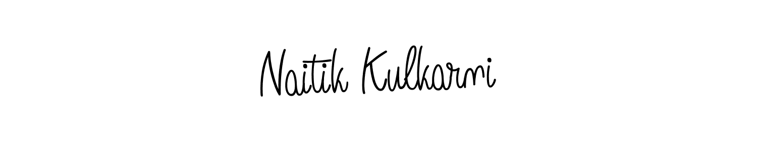 Make a beautiful signature design for name Naitik Kulkarni. Use this online signature maker to create a handwritten signature for free. Naitik Kulkarni signature style 5 images and pictures png