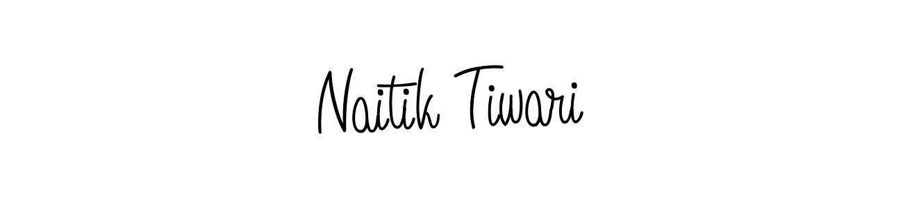 How to make Naitik Tiwari signature? Angelique-Rose-font-FFP is a professional autograph style. Create handwritten signature for Naitik Tiwari name. Naitik Tiwari signature style 5 images and pictures png