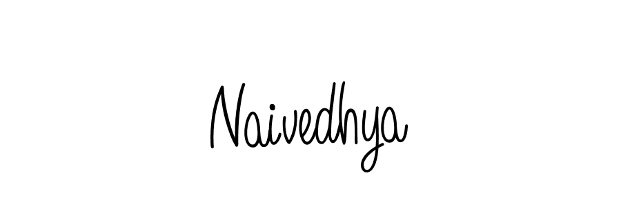 How to make Naivedhya name signature. Use Angelique-Rose-font-FFP style for creating short signs online. This is the latest handwritten sign. Naivedhya signature style 5 images and pictures png