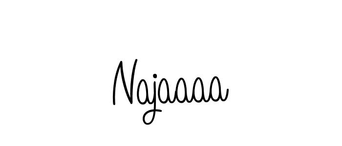 How to Draw Najaaaa signature style? Angelique-Rose-font-FFP is a latest design signature styles for name Najaaaa. Najaaaa signature style 5 images and pictures png