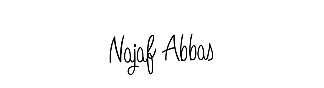 Make a beautiful signature design for name Najaf Abbas. Use this online signature maker to create a handwritten signature for free. Najaf Abbas signature style 5 images and pictures png