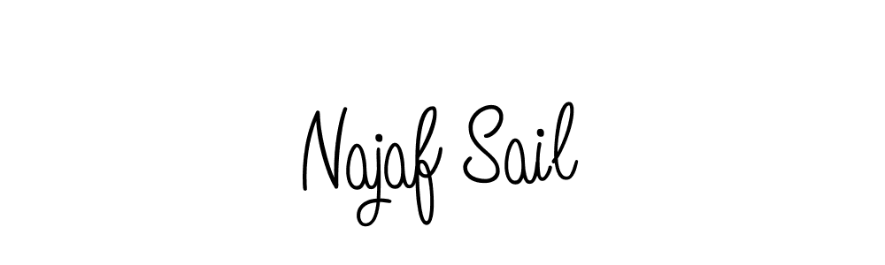 Make a beautiful signature design for name Najaf Sail. Use this online signature maker to create a handwritten signature for free. Najaf Sail signature style 5 images and pictures png