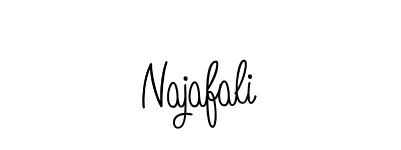 Create a beautiful signature design for name Najafali. With this signature (Angelique-Rose-font-FFP) fonts, you can make a handwritten signature for free. Najafali signature style 5 images and pictures png