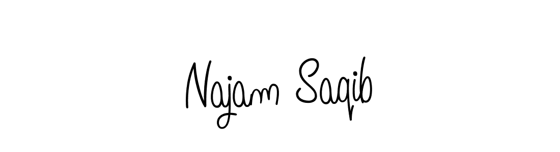 You can use this online signature creator to create a handwritten signature for the name Najam Saqib. This is the best online autograph maker. Najam Saqib signature style 5 images and pictures png