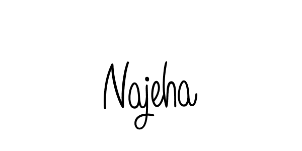 It looks lik you need a new signature style for name Najeha. Design unique handwritten (Angelique-Rose-font-FFP) signature with our free signature maker in just a few clicks. Najeha signature style 5 images and pictures png