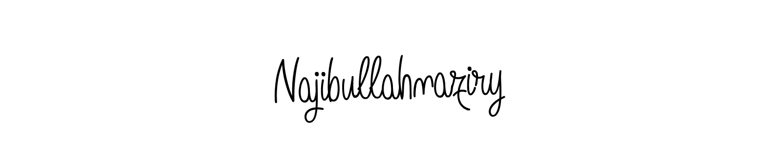 How to make Najibullahnaziry signature? Angelique-Rose-font-FFP is a professional autograph style. Create handwritten signature for Najibullahnaziry name. Najibullahnaziry signature style 5 images and pictures png