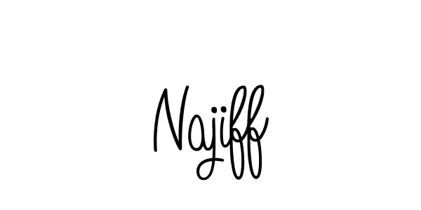 Once you've used our free online signature maker to create your best signature Angelique-Rose-font-FFP style, it's time to enjoy all of the benefits that Najiff name signing documents. Najiff signature style 5 images and pictures png