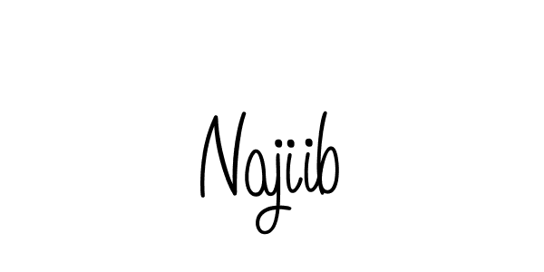 You can use this online signature creator to create a handwritten signature for the name Najiib. This is the best online autograph maker. Najiib signature style 5 images and pictures png