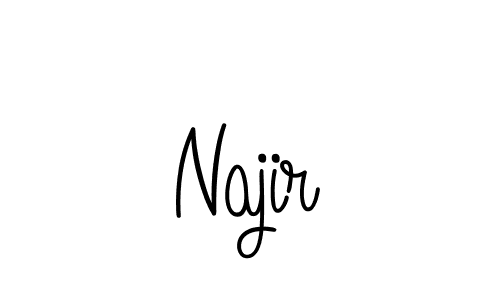 Similarly Angelique-Rose-font-FFP is the best handwritten signature design. Signature creator online .You can use it as an online autograph creator for name Najir. Najir signature style 5 images and pictures png